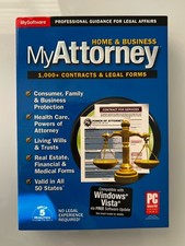 My Attorney Home & Business My Software PC Legal Forms Contracts Estate Planning picture