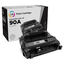LD Compatible Replacement CE390A 90A Black Toner for HP M601dn M601n M602dn M603 picture