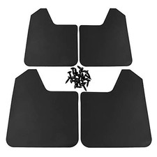 Universal Basic Mud Flaps Set Black Car Mudguard Splash Guards with  picture