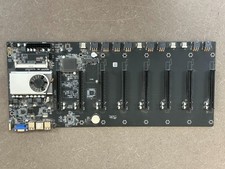 BTC-T37 GPU Mining Motherboard 8-GPU PCI-E 16X DDR3 NO RAM #95 picture