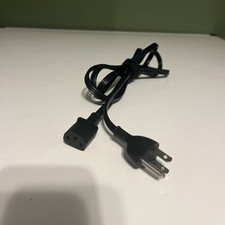 3 Prong  Volex 125V 10A Power Cord E62405 Black 6ft VNC13S Open Box picture