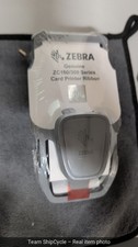 U81408 Zebra 800300309LA White Mono Ribbon 1500 images ZC100ZC300 Series G1N picture
