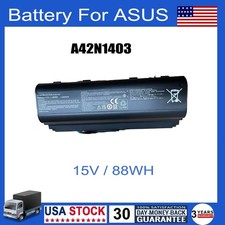 NEW A42N1403 G751 Battery for ASUS ROG G751J-BHI7T25 A42LM93 GFX71JY 4ICR19/66-2 picture