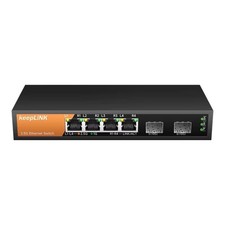 4-Port 2.5Gb Multi-Gigabit Ethernet Network Switch with 2 10Gb SFP+ Uplink picture
