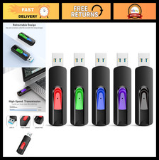 64GB USB 3.0 Flash Drive 5 Pack - High Speed Memory Stick Thumb Drives for PC/La picture