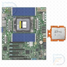 Supermicro H13SSL-N SP5 Server Motherboard +AMD EPYC 9D25 QS 126-Core DDR5 Combo picture