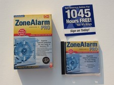 ZoneAlarm Pro Version 3 Firewall Security Software PC CD-ROM Broderbund picture