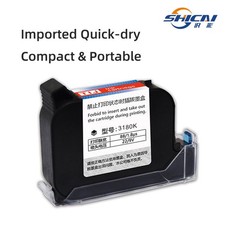 3pcs Blue Cartridge Compatible Fast Dry Ink for 12.7mm Handheld Inkjet Printer picture