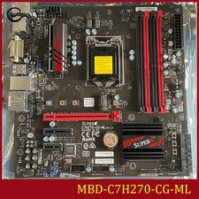 FOR Supermicro MBD-C7H270-CG-ML DDR4*4 LGA 1151 64GB DVI HDMI DP Ｍotherboard picture
