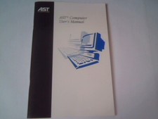 User's Manual Guide - AST Computer August 1994 003076-001 A picture