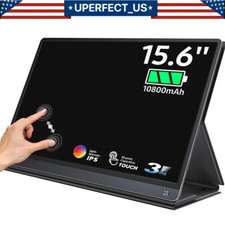 UPERFECT Battery Portable Monitor Touchscreen Upgraded 15.6