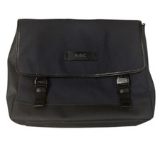 Michael Kors Messenger Laptop Bag Navy Blue Shoulder Strap picture