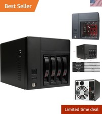 Stylish Mini-ITX NAS PC Chassis: 4 Bay Storage for Efficient Network Solutions picture