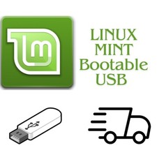 Linux Mint 22.3 Cinnamon Linux Bootable Live USB Installer 64BIT picture