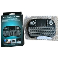 2.4gHz_Backlit Mini Wireless Handheld Remote Keyboard Mouse Touchpad - 7 COLOR picture