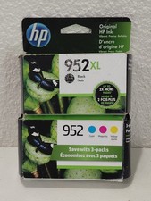 HP Genuine 952XL/952 Inkjet Cartridges 4-Pack BK C M Y (HP 952XL) picture