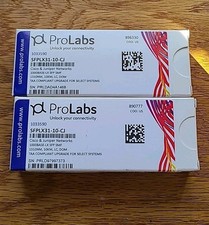 NEW, LOT OF 2,ProLabs 1000BASE-LX SFP SMF 1310NM 10KM LC DOM SFPLX31-10-CJ picture