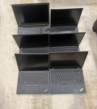 6 Lonovo ThinkPad X13 L14 E14 T14 W540 I7/I5-11/10 Gen No RAM No HDD Parts Only picture