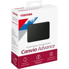 Toshiba - HDTCA20XK3AA - Toshiba Canvio Advance HDTCA20XK3AA 2 TB Portable Hard picture