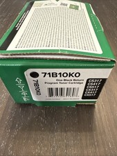 Lexmark 71B10K0 Return Program Toner Cartridge - Black picture