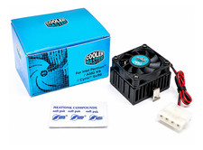 Cooler Master Socket 7 CPU Fan Heatsink Retail Box Pentium K6 K6-2 K6-III picture