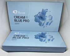 2X Akko Cream Blue Pro V3 45 Pcs-Total 90 PCs-Brand New-US Seller picture