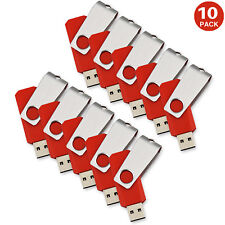 Kootion 10 Pack 1GB 2GB 4GB 8GB 16GB 32GB USB 2.0 Metal Swivel USB Flash Drives picture