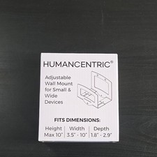 HUMANCENTRIC 101-2015 Small & Wide adjustable electronics wall mount cable modem picture