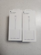 Lot Of 6  APPLE USB-C TO DIGITAL AV MULTIPORT ADAPTER (MW5M3AM/A)  New  Sealed picture