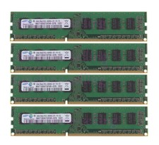 Samsung 8 GB RAM 4X 2GB RAM PC3-8500 DDR3 1066Mhz 240Pin DIMM Desktop Memory CL7 picture