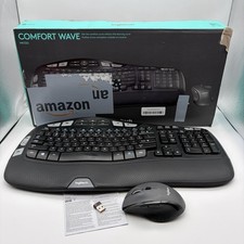 Logitech MK550 Comfort Wave K350 Wireless Keyboard M705 Mouse Combo w/USB picture