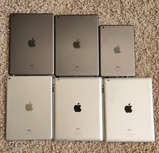 Apple iPad Air A1566 A1489 A1474 A1395 LOT OF 6 AS-IS FOR PARTS REPAIR UNTESTED picture