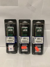 Kingston ValueRAM 1GB PC2-6400 DDR2-800 200-Pin SO-DIMM KVR800D2S6/1G (LOT OF 3) picture
