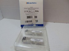 Cable Matters 2-pack -- 1.25Gbps SFP to LC Moutimode Transceiver Module picture