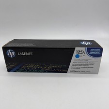 HP 125A CB541A CYAN TONER CARTRIDGE READ DESCRIPTION R5 picture