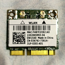 Broadcom DW1540 BCM943228HM4L Half Mini PCIe WiFi Card for Dell 300Mbps picture