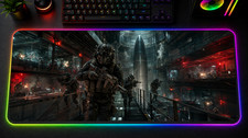 Call of Duty Warzone LED XXL Mousepad Black Ops RGB Gaming Mat picture