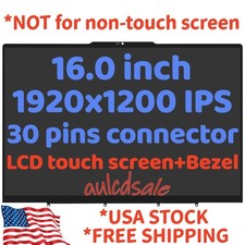 5D10S40100 For Lenovo Yoga 7 16IML9 83DL0002US WUXGA LCD Touch Screen w/Bezel picture