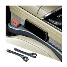 HAMOJUF 2PCS Car Seat Gap Filler, Seat Side Seam Crevice Blocker Organizer to... picture