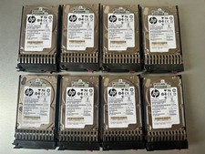 Lot of 8 HP 600GB SAS 2.5