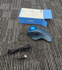 PORLEI TM552 USB Wired Trackball Thumb Drive Mouse 200-400-800-1200-1600 DPI picture