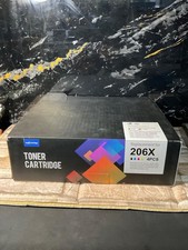 206X Toner Cartridges COLOR  High Yield with Chip Replacement for 206X 206A H... picture
