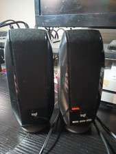Black Logitech S150 Digital USB Wired Stereo Computer Speakers - Tested Working picture