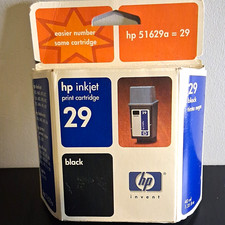 HP 29 Black Genuine Original Inkjet Ink Cartridge 51629A For HP Printer picture