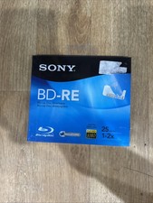SONY BD-RE 25G BLU-RAY FULL HD 1080 RECORDABLE/REWRITABLE DISC - NEW/SEALED NICE picture