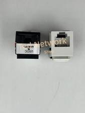 lof 50 Leviton 41108-RI3 Cat3 KeyConnect RJ11 Jack telephone Module white No Box picture