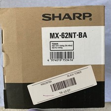 Genuine OEM Sharp MX-62NT-BA TONER CARTRIDGE Black NEW picture