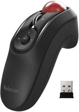 ELECOM M-RT1DRBK Wireless Mouse Trackball Handy Type Relacon Black new F/S picture