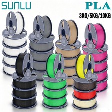 SUNLU PLA 3KG/5KG/10KG 3D Printer Filament 1.75mm PLA 1KG/Spool Easy to print picture