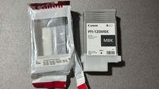 Genuine Canon 2884C001 / PFI-120MBK PFI120MBK Matte Black Ink Exp 2029 Open Box picture
